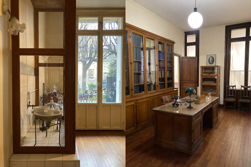 Marie Curie's lab can be visited for free at the Curie Museum in Paris.